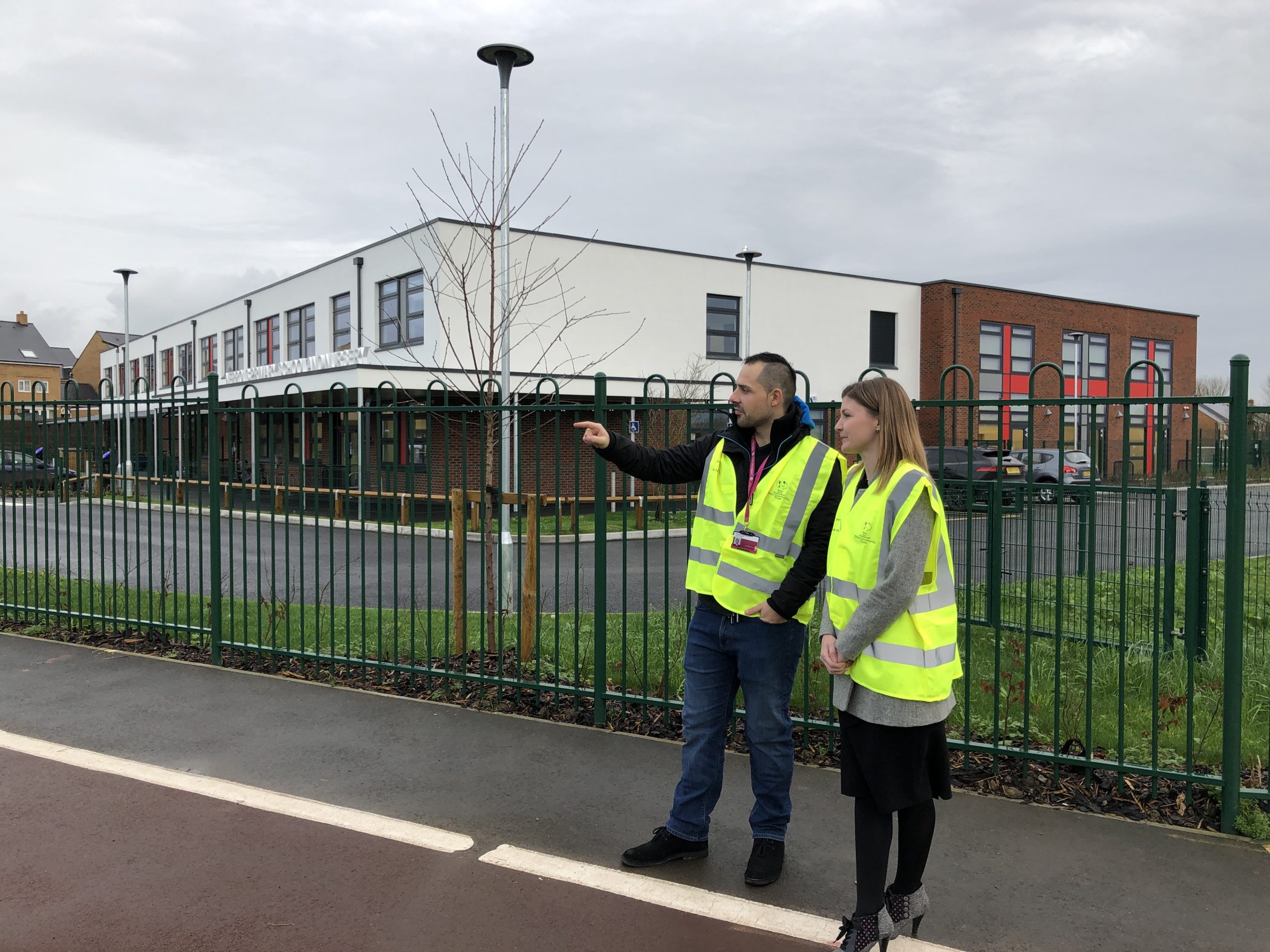 New Road Safety Measures West Coker Primary School